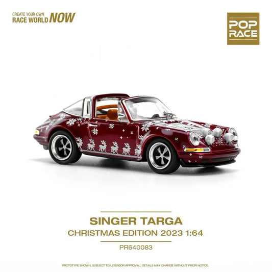 Pop Race Singer Targa Christmas 2023 Red - House of Cars Virginia