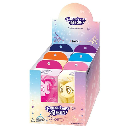KAYOU LIMITED: MY LITTLE PONY TCG: FRIENDSHIP BEGINS STARTER DECKS (6CT ASSORTMENT)