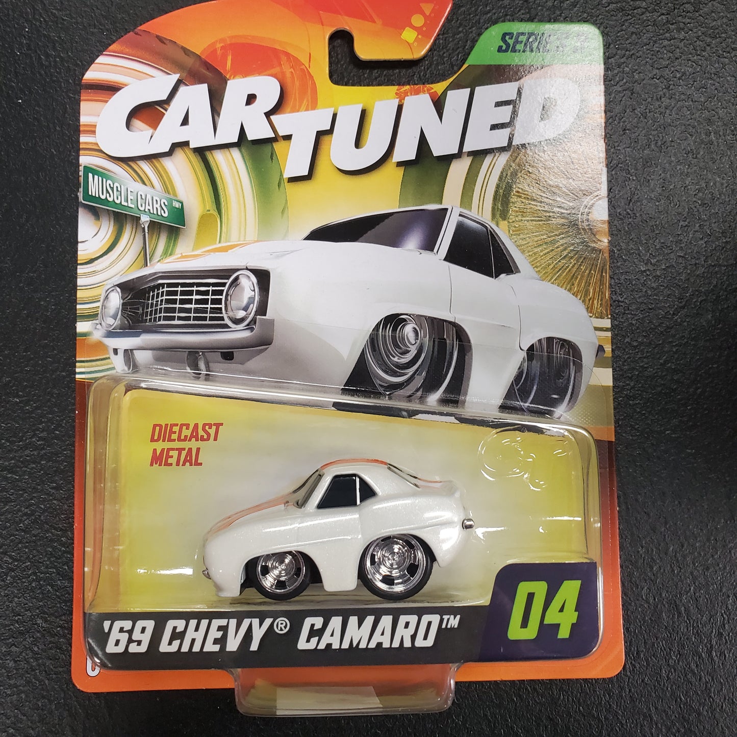 69 Chevy Camaro Muscle Car - Car Tuned Series 3 Mainline - #4 Diecast NEW - House of Cars Virginia