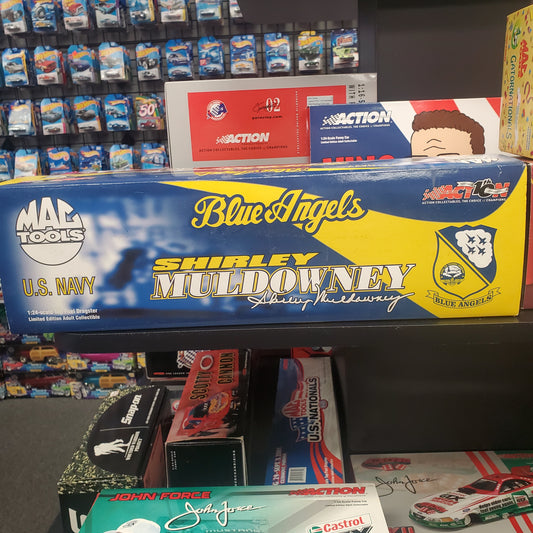 2002 Shirley Muldowney Mac Tools / Blue Angels Top Fuel Dragster 1:24 - House of Cars Virginia