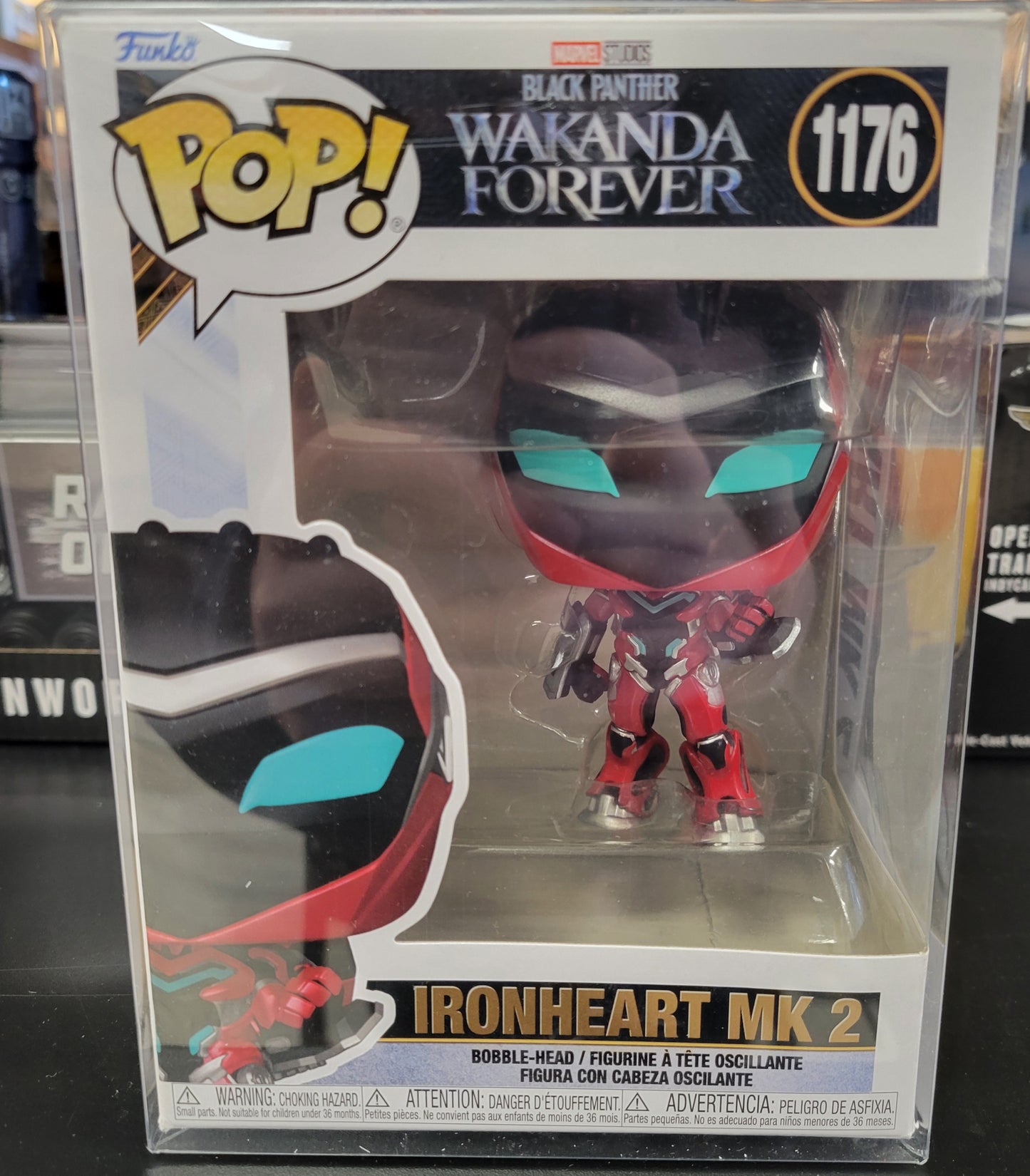 Funko Pop Marvel Black Panther Ironheart MK 2 #1176