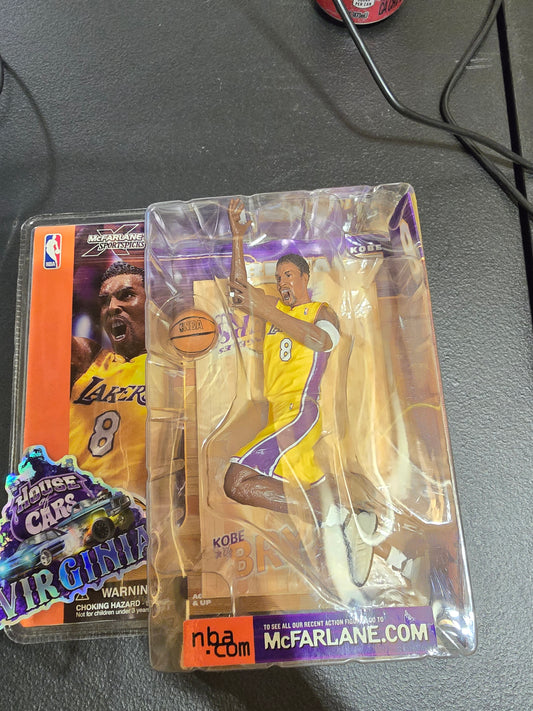 McFarlane Toys NBA Kobe Bryant Series 1 Los Angeles Lakers Basketball Figure - House of Cars Virginia