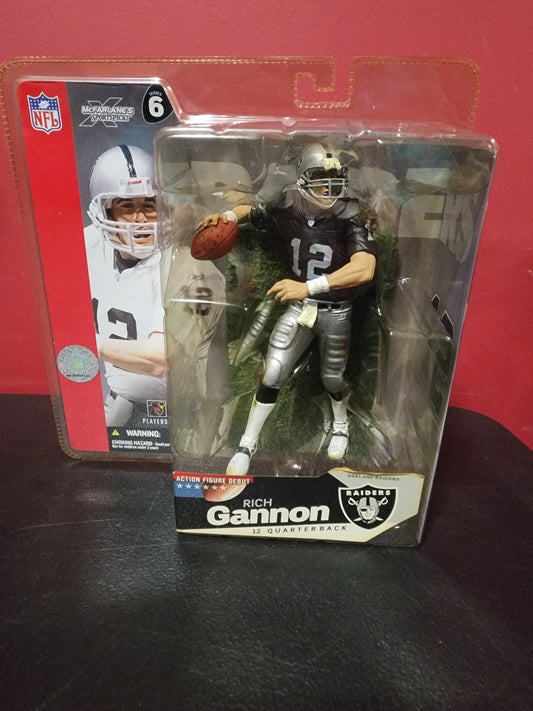 RICH GANNON - OAKLAND RAIDERS - McFARLANE SERIES #6 - 2003 NFL Football - House of Cars Virginia