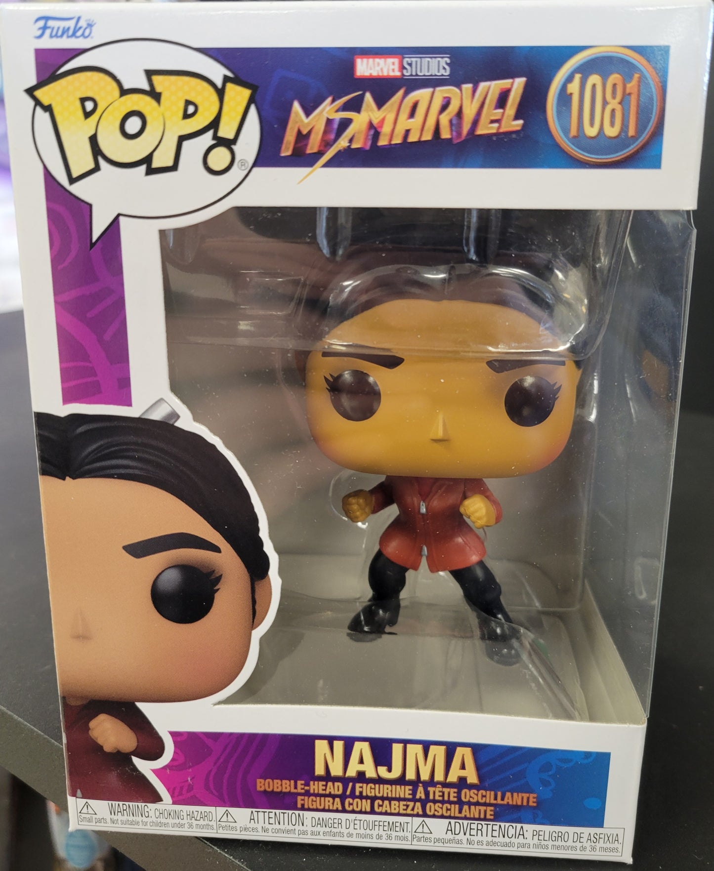 Funko Pop Marvel, Ms.Marvel Najma #1081