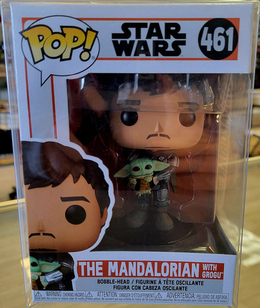 Funko Pop Star Wars, The mandalorian with Grogu #461 - House of Cars Virginia