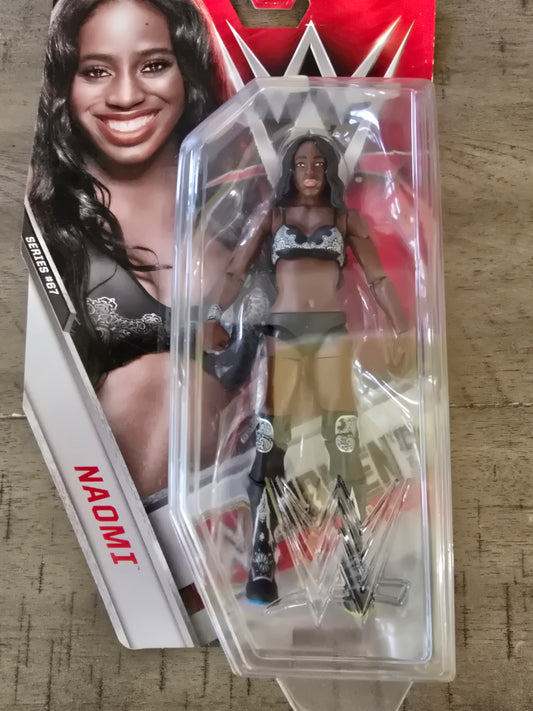Mattel WWE Wrestling Women's Division Basic Series 67 Figure Naomi - House of Cars Virginia