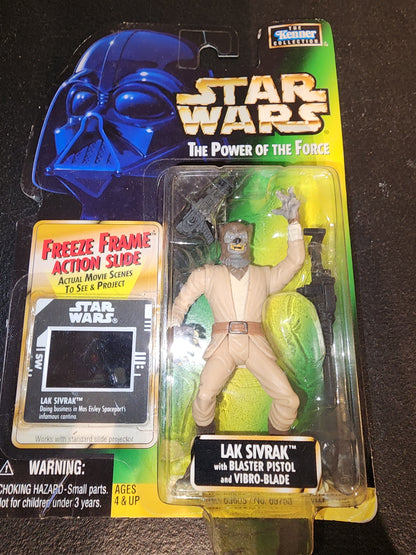 1997 Kenner | Star Wars POTF | Lak Sivrak | Collection 2 | Freeze Frame - House of Cars Virginia