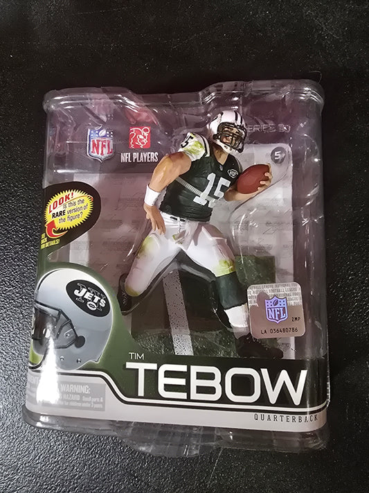 Tim Tebow New York Jets McFarlane action figure Series 30 - House of Cars Virginia
