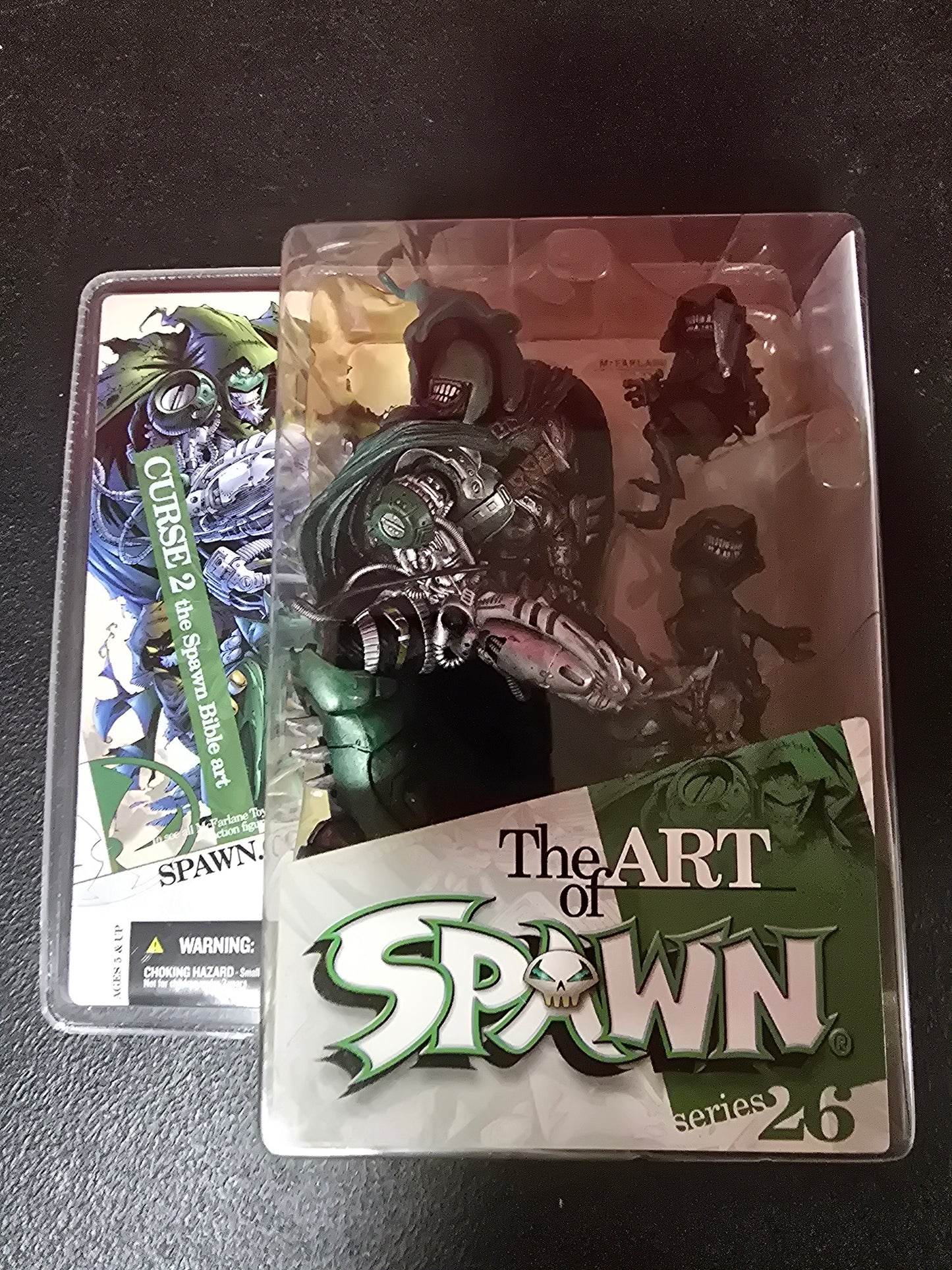 McFarlane Toys Art Of Spawn Series 26 Curse 2 The Spawn Bible Art Figure 2004 - House of Cars Virginia