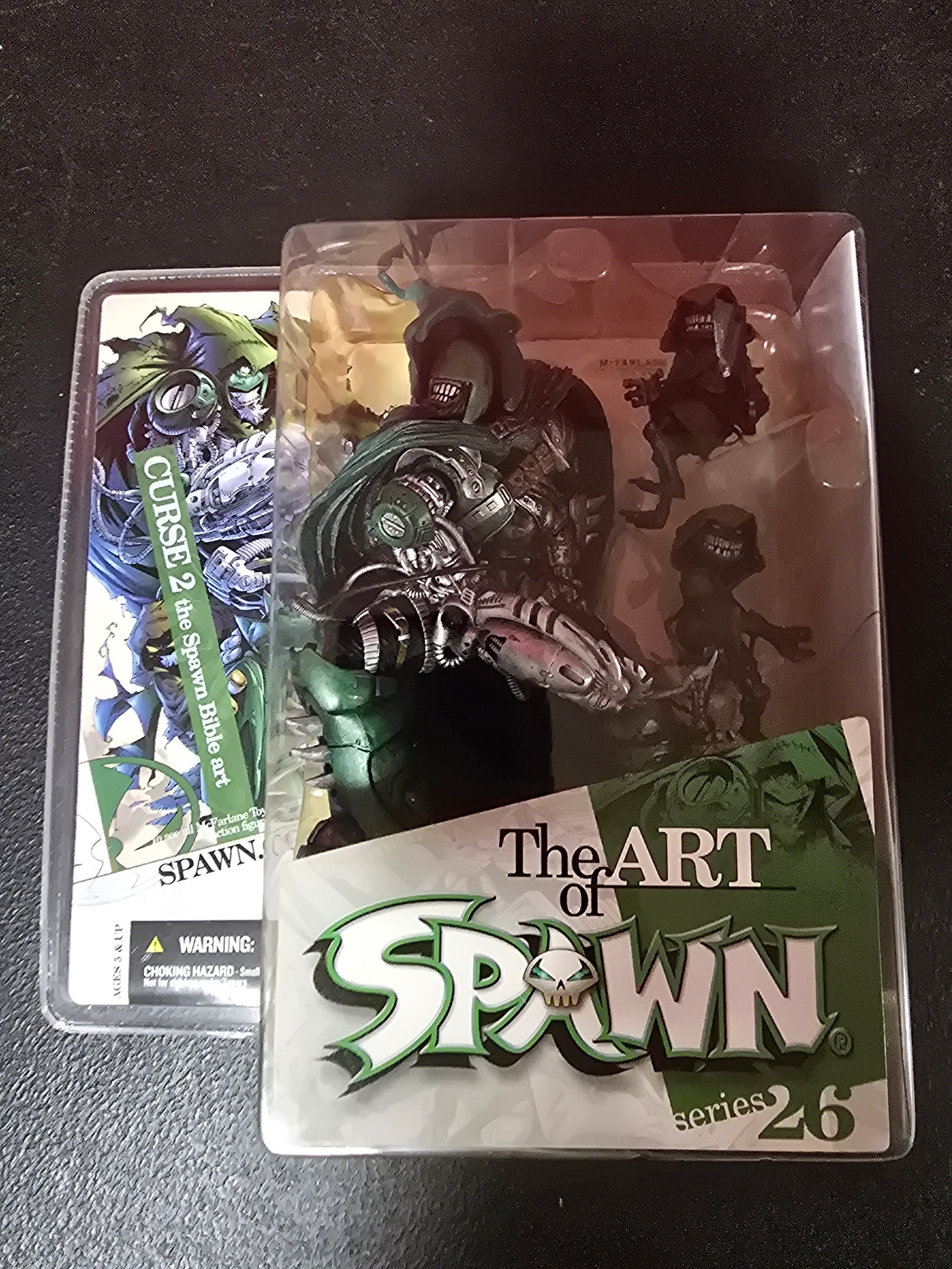 McFarlane Toys Art Of Spawn Series 26 Curse 2 The Spawn Bible Art Figure 2004 - House of Cars Virginia