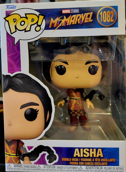 Funko Pop Marvel Ms.Marvel, Aisha #1082
