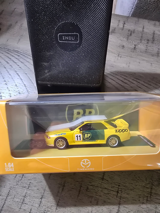 Time Micro Nissan Skyline R32 Yellow BP Rading - House of Cars Virginia