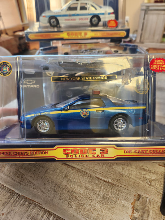 Code 3 New York State Police Limited Edition GRC with Patch - House of Cars Virginia