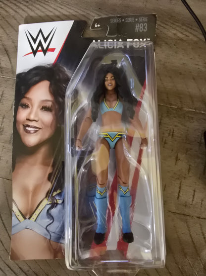 WWE WRESTLING BASIC SERIES #83 SUPERSTAR WRESTLER ALICIA FOX W/MONEY IN THE BANK - House of Cars Virginia