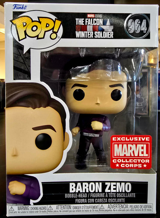 Funko Pop The Falcon and the Winter Soldier Baron Zemo #964