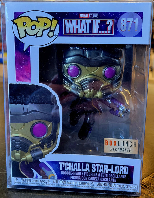 Funko Pop Marvel, What If...? T'challa Star-Lord #871 - House of Cars Virginia