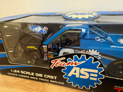 Racing Champions 1:24 Scale Diecast Supertruck #9 Team ASE Ted Musgraves Autographed!