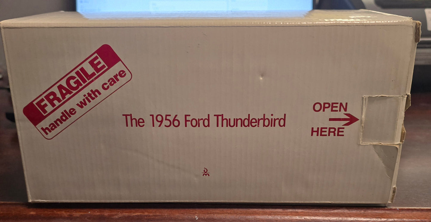 1956 Ford Thunderbird Die Cast Model by The Danbury Mint W/Original Box