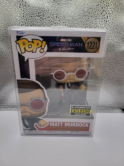 Funko POP! Marvel Studios Spider-Man No Way Home Matt Murdock Entertainment Earth Exclusive Limited Edition #1221