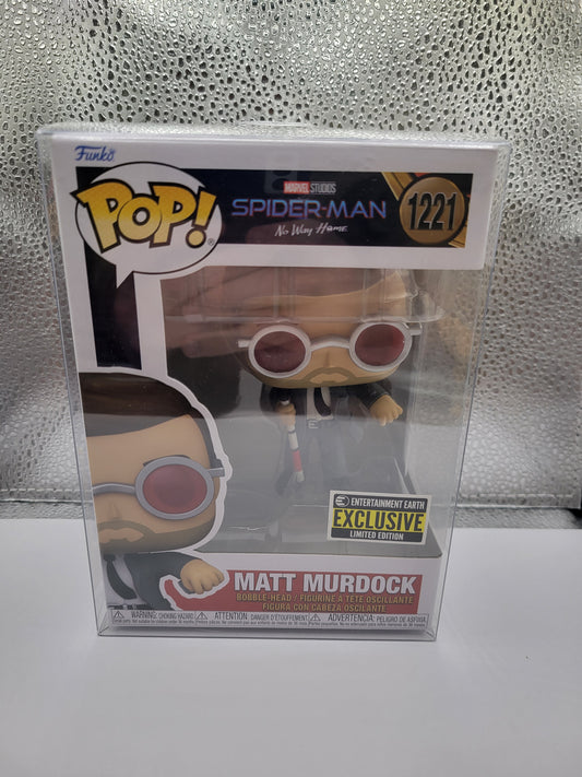Funko POP! Marvel Studios Spider-Man No Way Home Matt Murdock Entertainment Earth Exclusive Limited Edition #1221