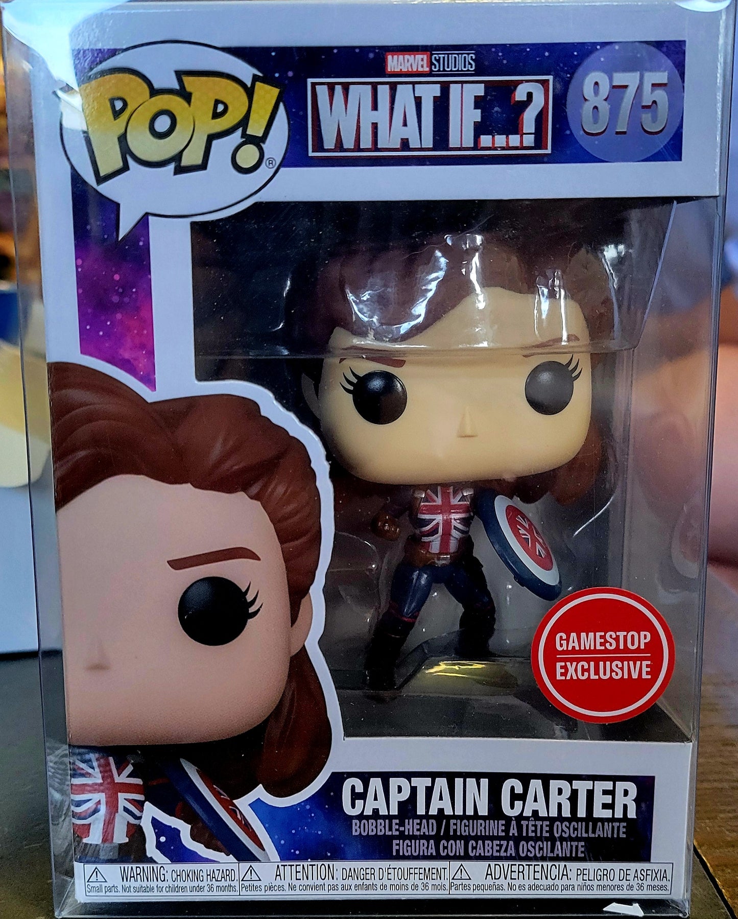 Funko Pop Marvel What If...? Captain Carter #875 - House of Cars Virginia