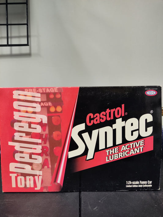 Action Tony Pedregon Castrol Syntec 1998 Mustang Funny Car 1:24 - House of Cars Virginia