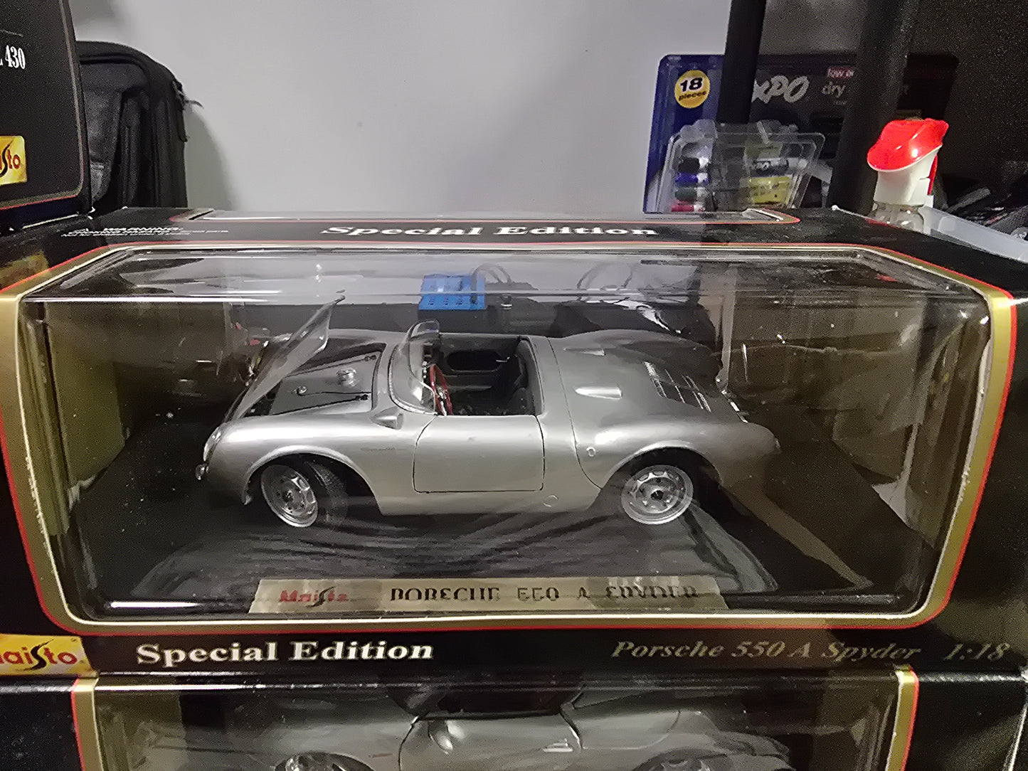 Maisto Special Edition 1:18 Porsche 550A Spyder #31843