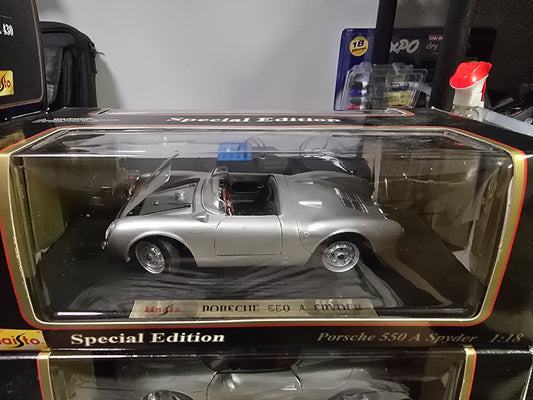 Maisto Special Edition 1:18 Porsche 550A Spyder #31843