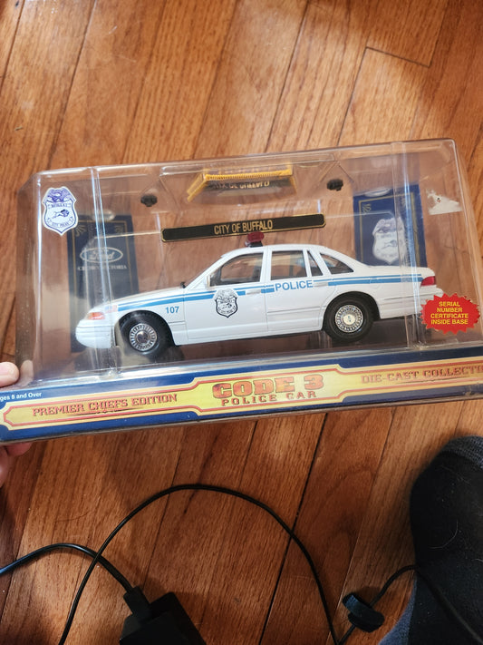 Code 3 Buffalo Police Limited Edition GRC with Patch - House of Cars Virginia