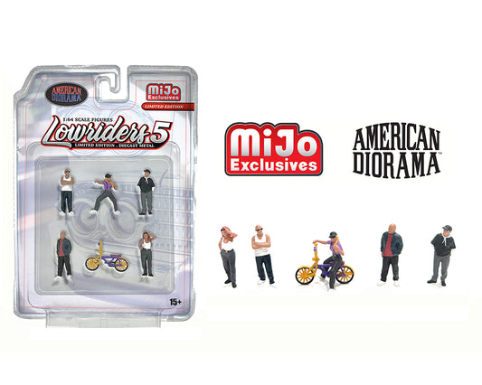 American Diorama 1:64 Figures Lowriders 5 – MiJo Exclusive