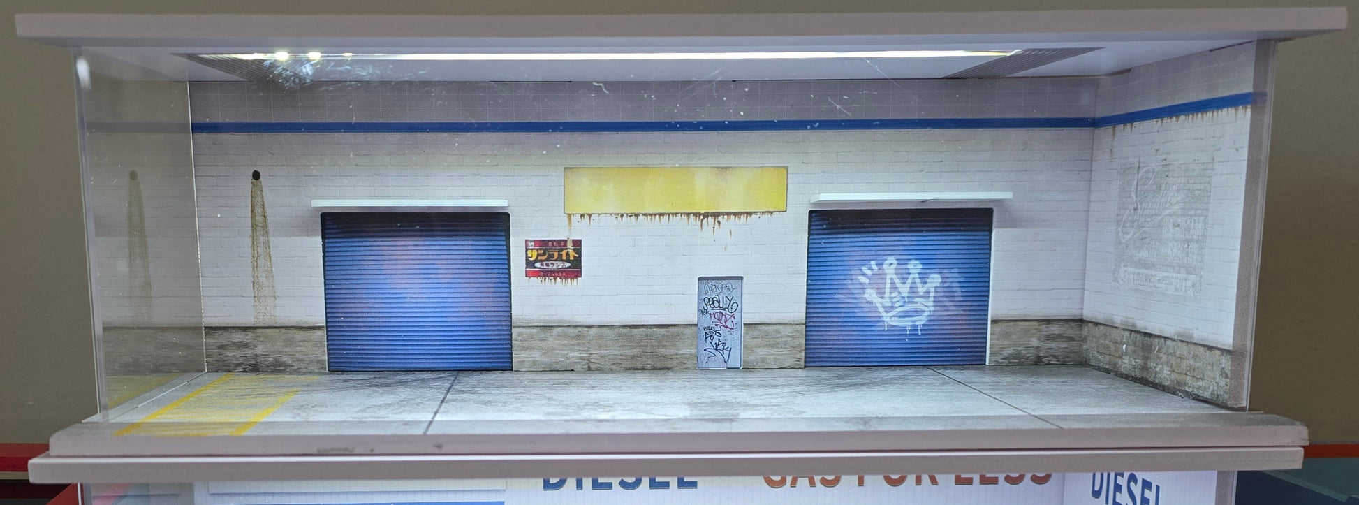 Moreart warehouse parking lot diorama - House of Cars Virginia