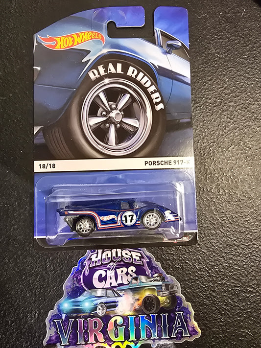HOT WHEELS REAL RIDERS PORSCHE 917K - House of Cars Virginia