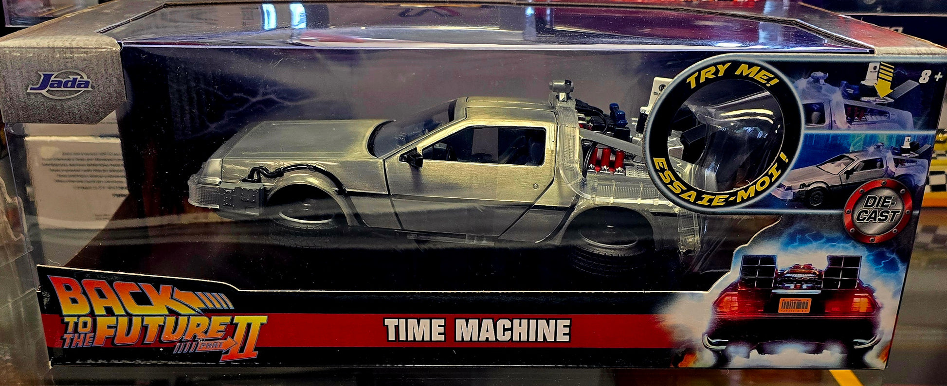 Jada 1/24 Back to the Future II Time Machine (hover mode) - House of Cars Virginia