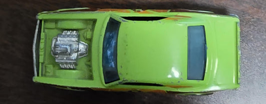 HOT WHEELS REDLINE FLYING COLORS HEAVY CHEVY GREEN RAR 1974