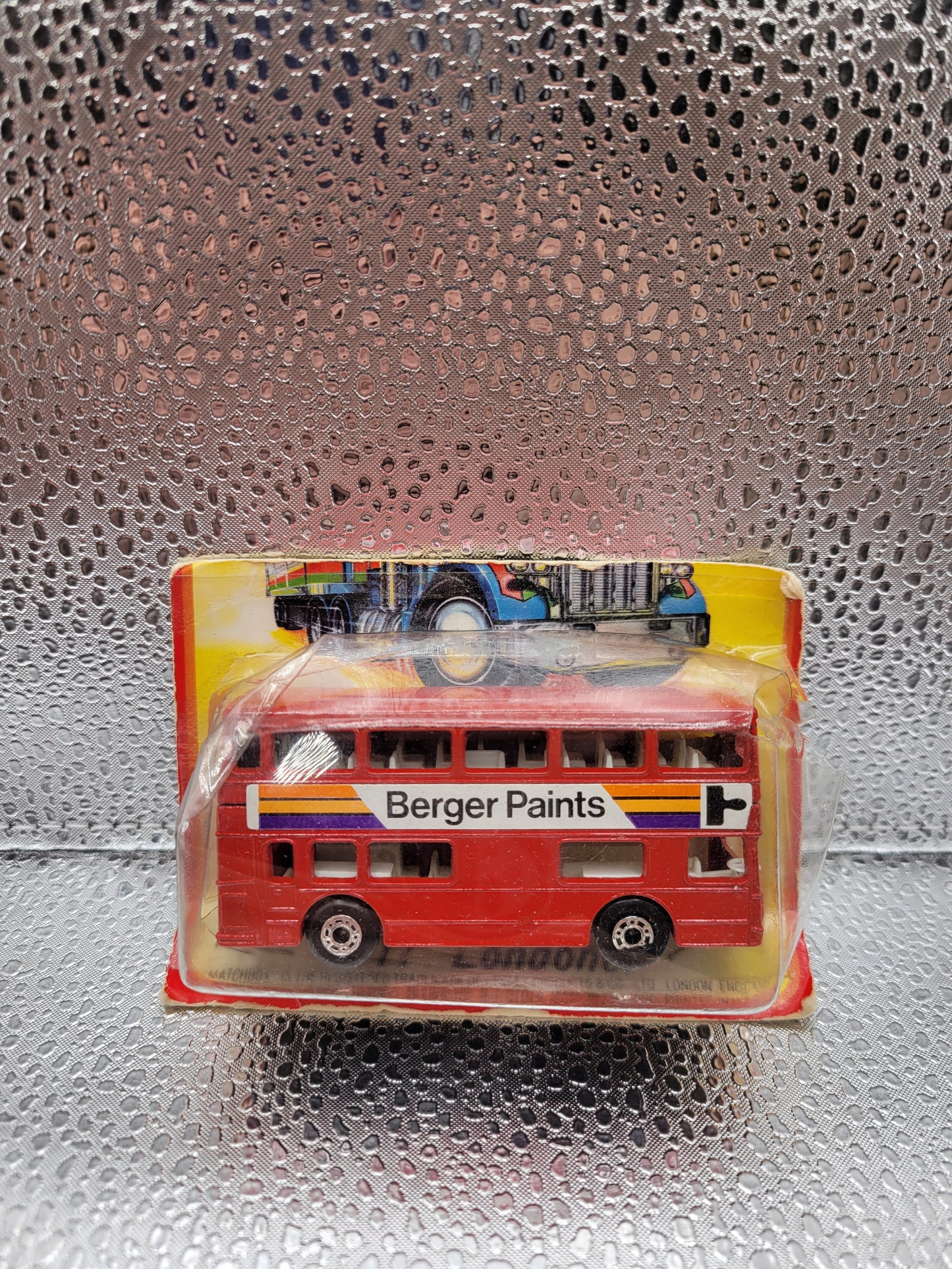 Lesney Matchbox SuperFast No. 17 "The Londoner" 1972 (In original, sealed blister. Cracked on on end. Mint car) - House of Cars Virginia