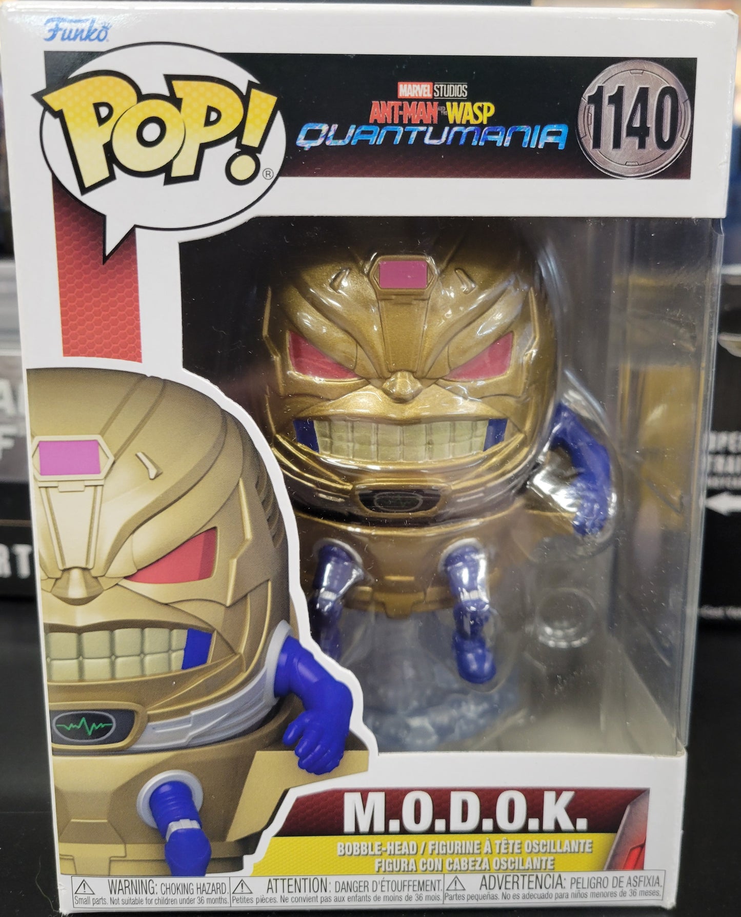 Funko Pop Marvel Antman and the Wasp, M.O.D.O.K. #1140