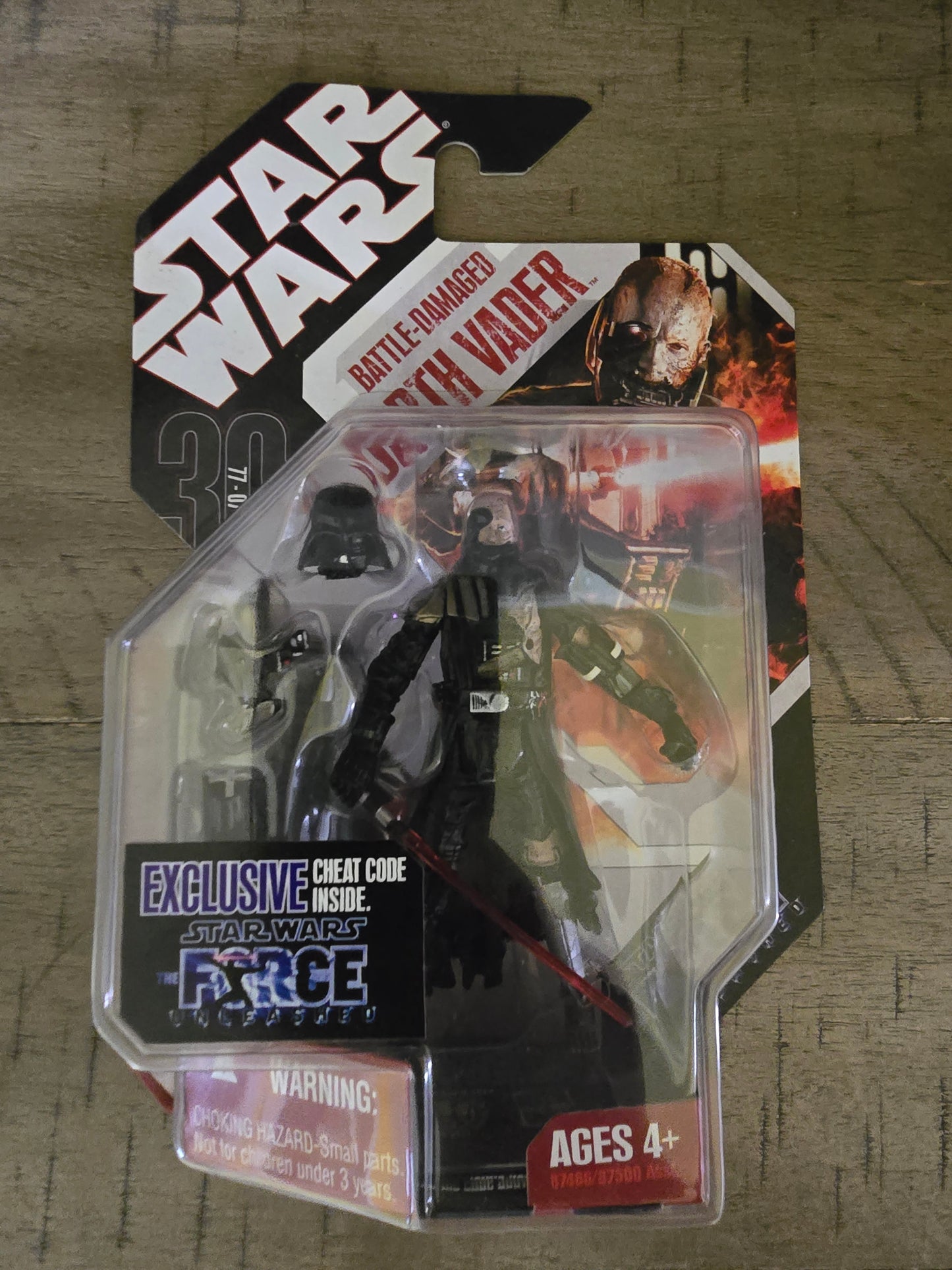 Star Wars Darth Vader 30th Anniversary Battle Damaged The Forced Unleashed - House of Cars Virginia
