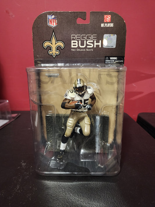 McFarlane NFL Players Reggie Bush #25 New Orleans Saints Sportspicks Debut 2008 - House of Cars Virginia