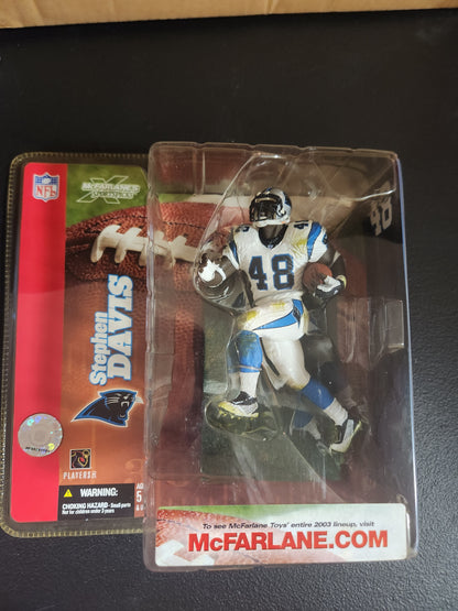 Stephen Davis Panthers Chase Figure NFL 2003 - House of Cars Virginia