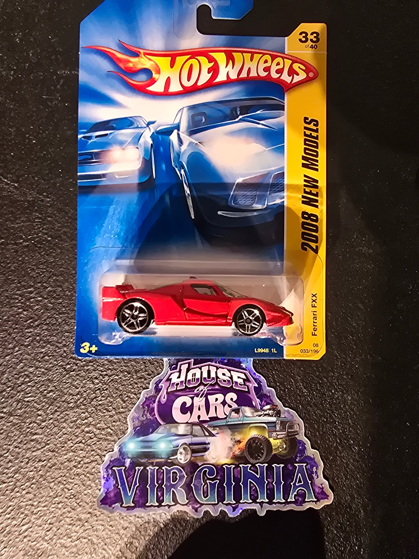 2008 Hot Wheels New Models Red Ferrari FXX - House of Cars Virginia