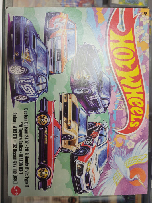 Hot Wheels Japanese 6-pack