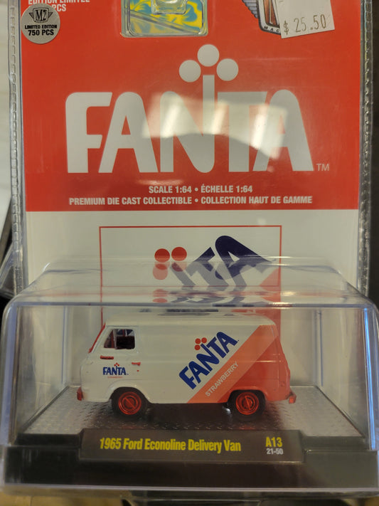M2 Machines FANTA 1965 Ford Econoline Delivery Van, CHASE 1 of 750 - House of Cars Virginia