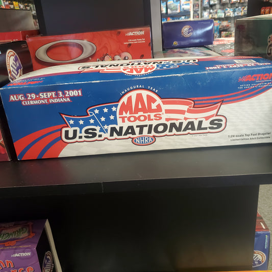 2001 Mac Tools / U.S. Nationals Top Fuel Dragster 1:24 - House of Cars Virginia