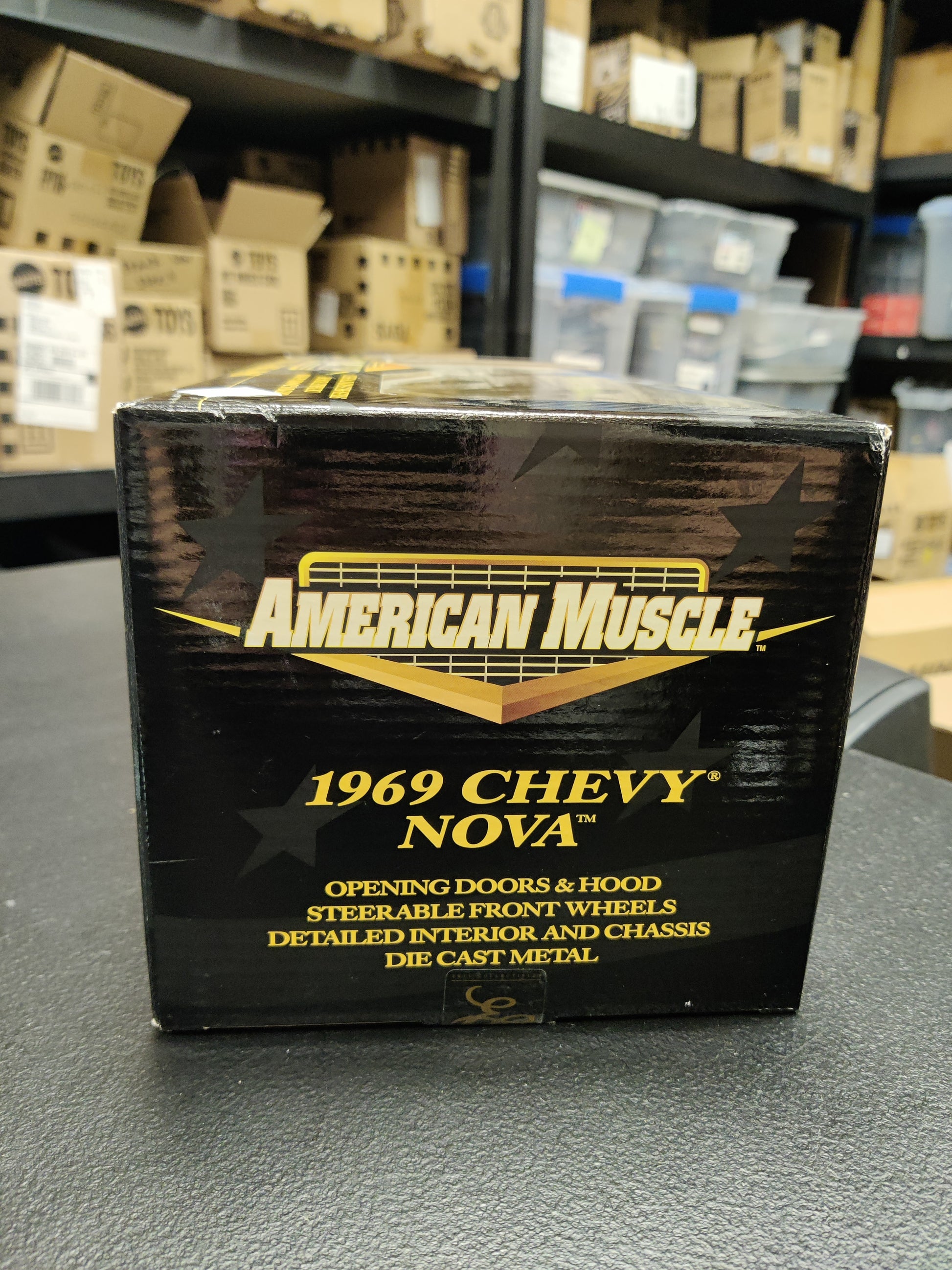 1.18 metal American Muscle 1969 Chevy Nova ERTL Collectibles 