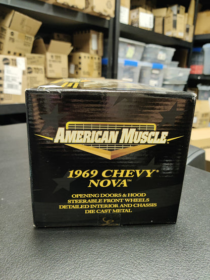 1.18 metal American Muscle 1969 Chevy Nova ERTL Collectibles 