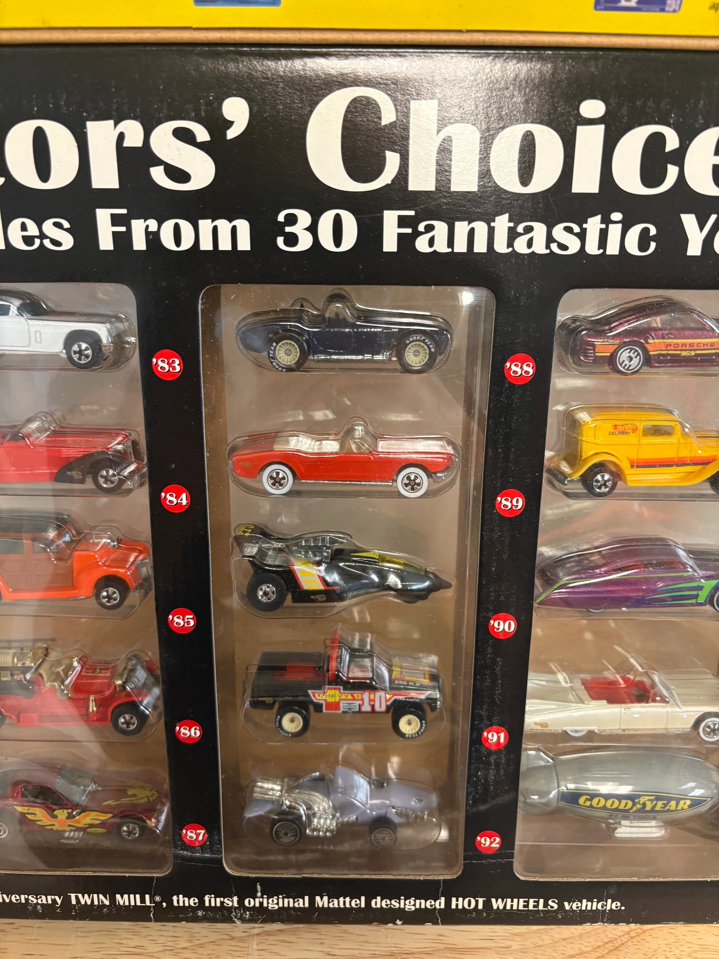 Hot Wheels 30th Anniversary Collector's Choice Box Set