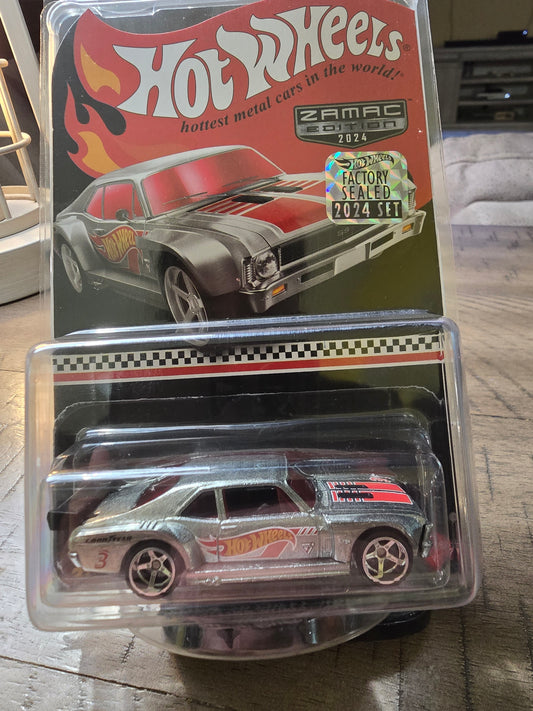 Hot Wheels Factory Sealed Mail In '70 Chevy Nova Zamac - House of Cars Virginia