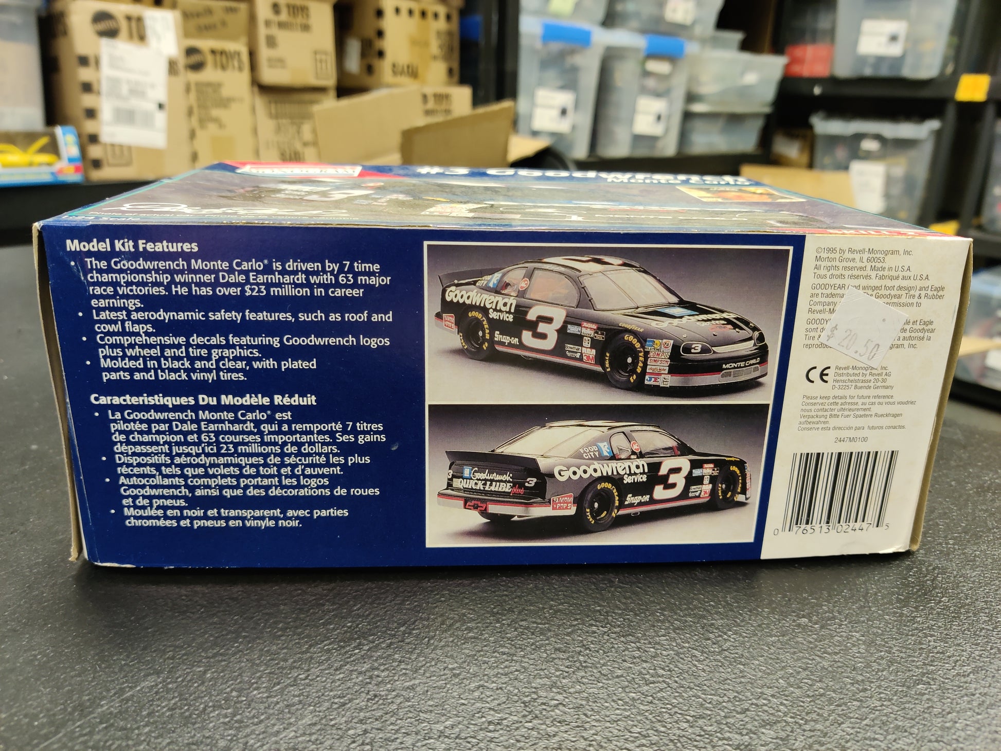 Monogram #3 Goodwrench Monte Carlo model kit 