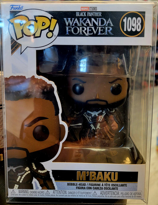 Funko Pop Marvel Black Panther Wakanda Forever, M'baku #1098