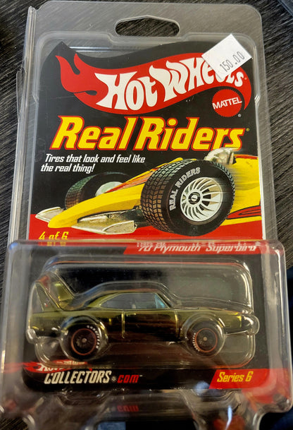 Hot Wheels Real Riders '70 Plymouth Suoerbird